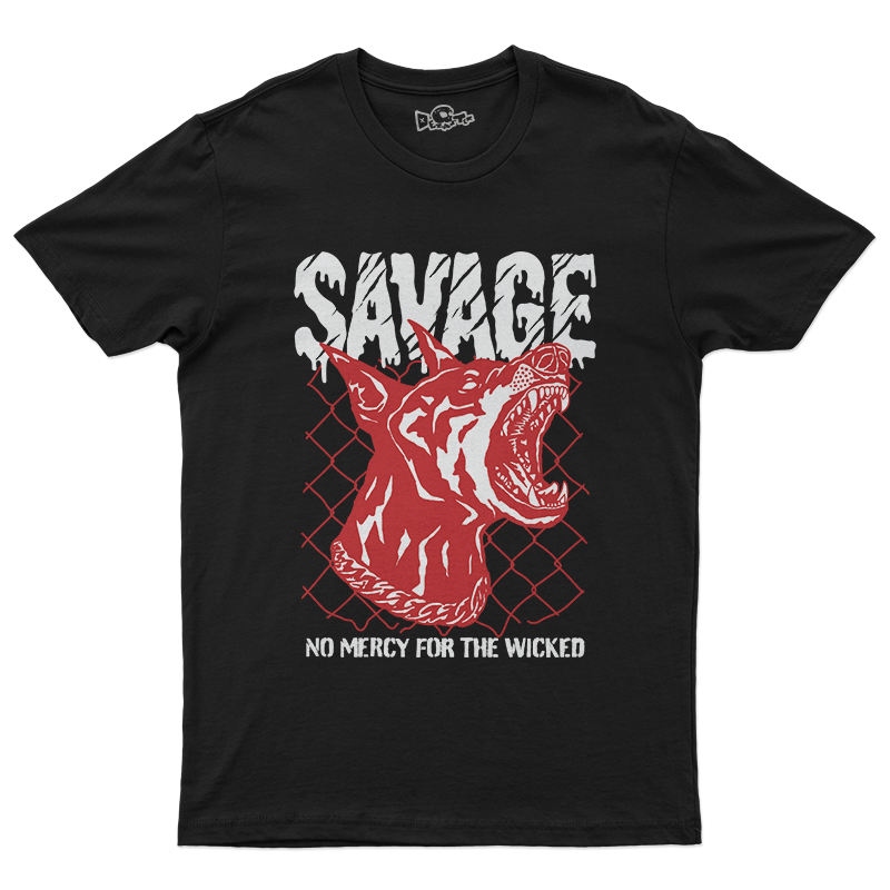 Camiseta Masculina Savage Streetwear | Algodão Premium 🐺🔥