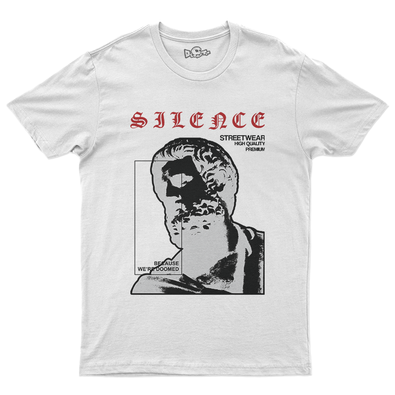 Camiseta Street Division – Silence Project ⚪🔥