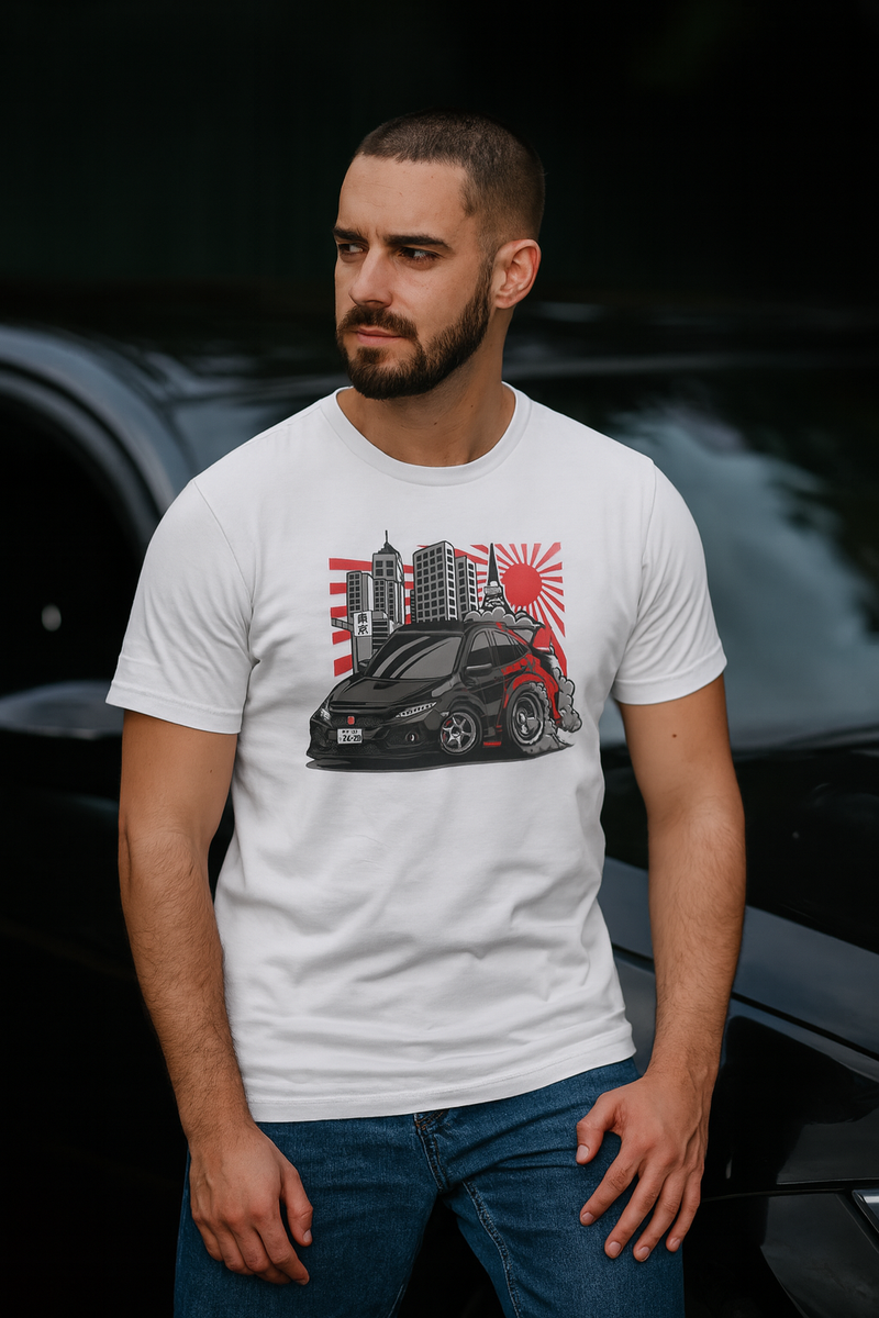 👕 Camiseta JDM Tokyo Drift – White Edition ⚪🇯🇵🔥
