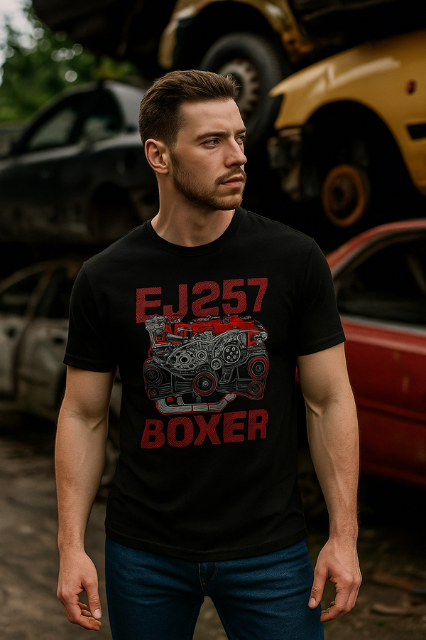 👕 Camiseta EJ257 Boxer – Performance Edition 🔧🚗💨
