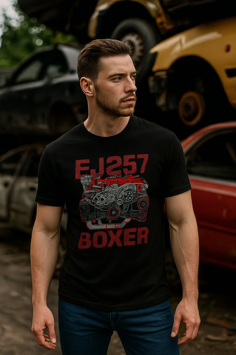 👕 Camiseta EJ257 Boxer – Performance Edition 🔧🚗💨