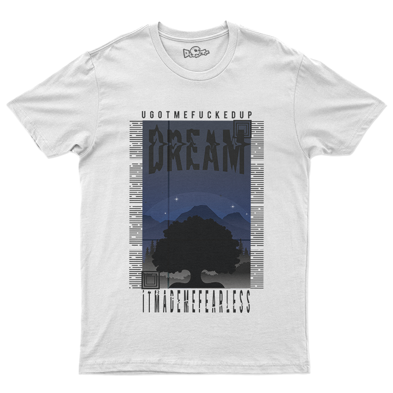 Camiseta Masculina Dream Streetwear White | Algodão Premium