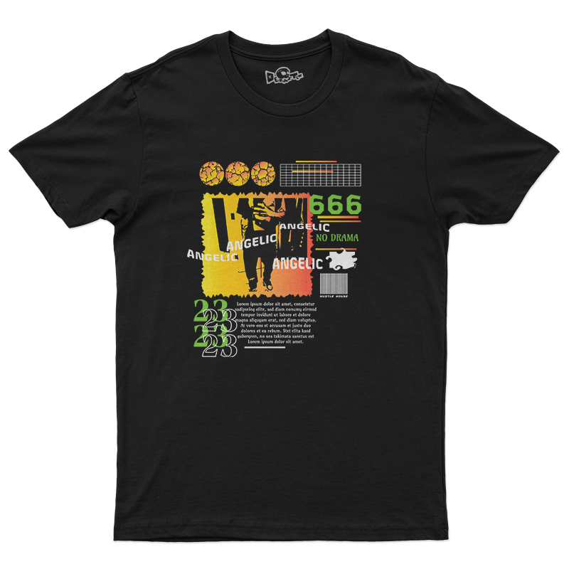 Camiseta Masculina Angelic Streetwear | Algodão Premium