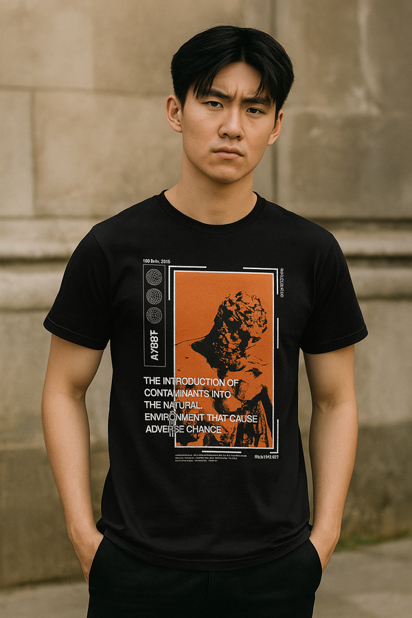 Camiseta Street Division – Rare Project ⚫🟧