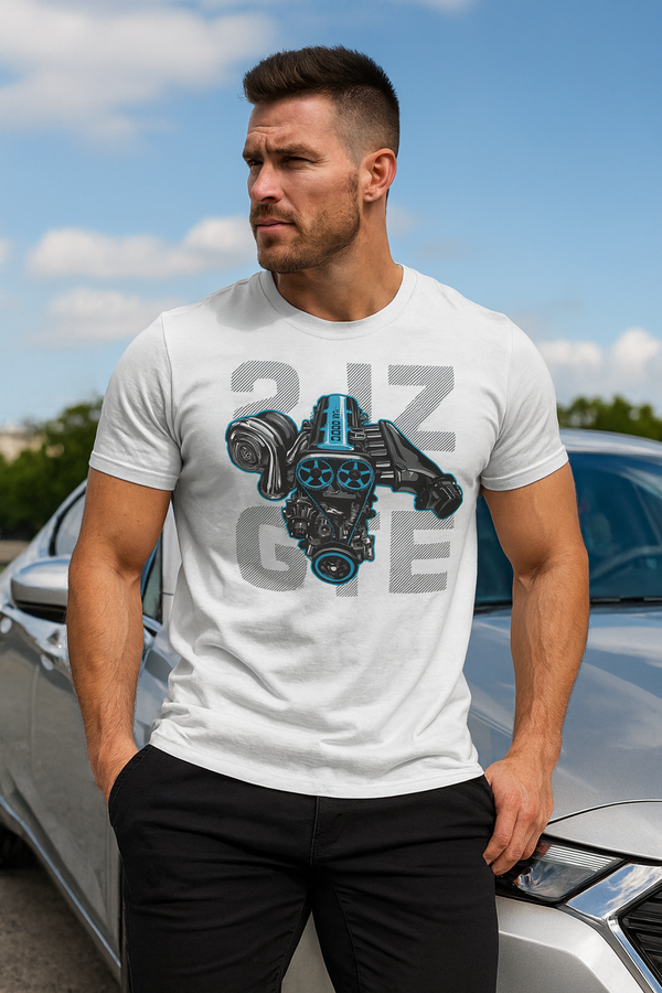 👕 Camiseta 2JZ-GTE – White Edition ⚪🚗💨