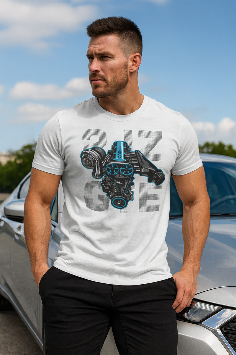 👕 Camiseta 2JZ-GTE – White Edition ⚪🚗💨