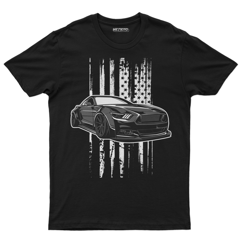 👕 Camiseta Mustang Power ⚫🇺🇸🔥