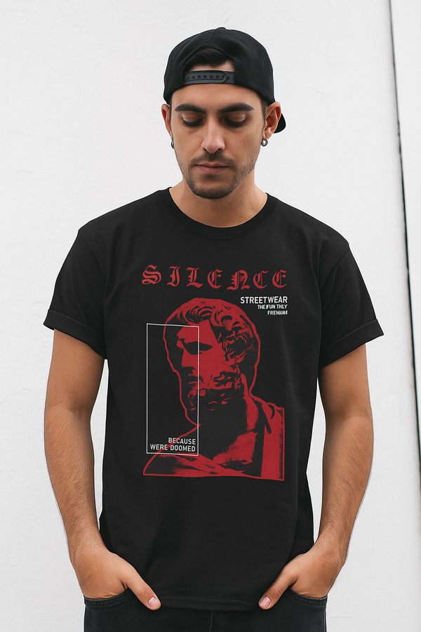 Camiseta Street Division – Silence Project 🖤🔥