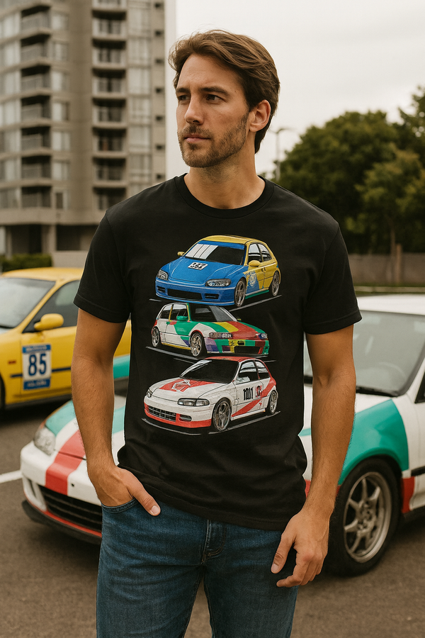 👕 Camiseta JDM EG6 – Race Edition 🇯🇵🏁🚘